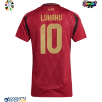 Ženski Nogometni dresi Belgija Romelu Lukaku #10 Domači EP 2024 Kratek Rokav
